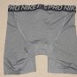 Mens Nike Pro Compression Base Layers Shorts XL XLarge Gray Athletic Exercise