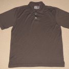 Mens Cutter & Buck CB Drytec Luxe Short Sleeve SS Golf Polo Shirt XLarge XL Gray