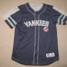 MLB Baseball NY New York Yankees Sewn Jersey True Fan Kids Youth Large Logo