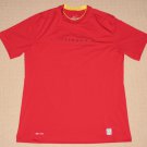 Mens Nike Pro Combat Dri-Fit Fitted Livestrong Short Sleeve SS Shirt XLarge Red