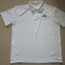 Mens Nike Embroidered Jack Links Beef Jerky Short Sleeve SS Polo Shirt XXL White