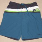 Mens Speedo Board Surf Swim Long Shorts Trunk Bathing Suit XLarge Blue Floral
