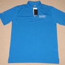 Mens Callaway McLearn Oakland Foundation SS Golf Polo Shirt Medium Blue NWT