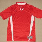 Mens Nike Team Fit Dry Golf Tennis Athletic Short Sleeve Polo Shirt Small Red