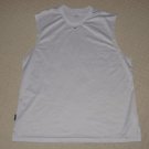 Mens Nike Dri-Fit Sleeveless Tank Top Large Gray Athletic Fitness Running Gym