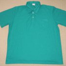 Mens Vintage Munsingwear SS Polo Shirt XL Green Penguin Logo Pocket 50 / 50