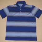 Mens Nike Dri-Fit Tiger Woods Collection Dri-Fit SS Golf Polo Shirt Medium Blue