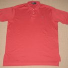 Mens Ralph Lauren Casual Short Sleeve SS Polo Shirt XLarge Solid Horse Logo Red
