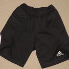 Mens Adidas Climalite Hip Thigh Padded Pads Soccer Shorts Small Black 3 Stripes