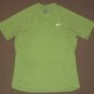 Mens Nike Dri-Fit Athletic Running Workout Short Sleeve SS Shirt L Large Yellow