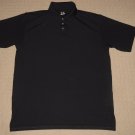 Mens Under Armour UA Golf Tennis Short Sleeve SS Polo Shirt LG Large Black