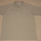Mens Nike Short Sleeve SS Golf Tennis Athletic Polo Shirt XXL 2XL Gray Polyester