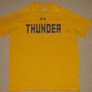 Mens Under Armour Heatgear Loose Coupe Lache Short Sleeve Shirt SM Small Yellow