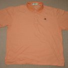 Mens Fairway & Greene US Open 2007 Oakmont Golf Polo Shirt Large Striped Orange