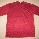 Mens Nike Athletic Running Workout Fitness Short Sleeve Shirt L Large Red