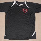 Mens Nike Tiempo Logo Soccer Football Futbol Short Sleeve SS Shirt Large Black