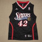 NBA Basketball Philadelphia 76ers Elton Brand #42 Jersey Youth Small 8 Adidas