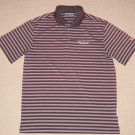 Mens Nike Dri-Fit Robert Trent Jones Oceanfront Golf Polo Shirt Medium Striped