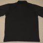 Mens Pebble Beach Performance Short Sleeve SS Golf Polo Shirt Large Black Solid
