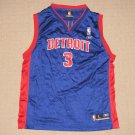 NBA Basketball Detroit Pistons Ben Wallace #3 Jersey Youth Large 14-16 Reebok