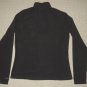 Womens The North Face TKA 100 Microvelour 1/4 Zip Fleece Pullover Small Black