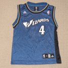 NBA Vintage Washington Wizards Antawn Jamison Jersey Youth Boys Small 8 Adidas