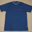 Mens Nike Athletic Running Workout Fitness Short Sleeve SS Shirt XXL 2XL Blue