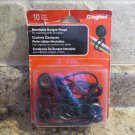 NEW Pack of 10 Legrand Mountable Bungee Cord Wraps CM21 Wiremold Cables Cords