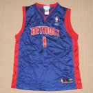 NBA Vintage Detroit Pistons Chauncey Billups #1 Jersey Youth Large 14-16 Reebok