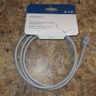 Insignia 1.2m (4 ft.) Cat6 Network Cable (NS-PNW5604-C) Grey NEW FREE SHIPPING