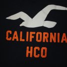 Mens Hollister California SS Short Sleeve T Shirt S Small Blue Graphic Tee