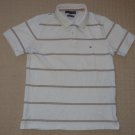 Mens Tommy Hilfiger Trim Fit Coupe Ajustee SS Polo Shirt XL XLarge Stripped