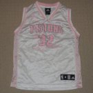 NBA Detroit Pistons Richard Hamilton #32 Jersey Girls Medium 10-12 Reebok Pink