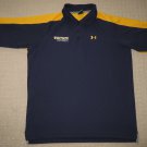 Mens Under Armour Whitmer High School Football SS Polo Shirt XL XLarge Blue