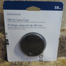 Insignia 58mm Lens Cap (NS-LC58-C) Open Box FREE SHIPPING