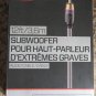 Rocketfish 3.6m (12 ft.) Subwoofer Cable (RF-G1214-C) NEW FREE SHIPPING