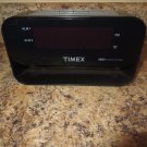 Timex T128 Digital Dual Alarm Clock USB Charging Night Light Black FREE SHIPPING
