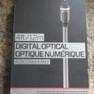 Rocketfish 1.2m (4 ft.) Digital Optical Audio Cable (RF-G1218-C) FREE SHIPPING