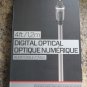 Rocketfish 1.2m (4 ft.) Digital Optical Audio Cable (RF-G1218-C) FREE SHIPPING