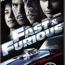 Fast  Furious (DVD 2009) Vin Diesel Paul Walker Michelle Rodriguez FREE SHIPPING