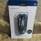 Insignia 0.91m (3 ft.) micro USB Cable (NS-MC5-C) Blue NEW Open Box
