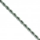 Stainless Steel 4.0mm 18in Rope Chain