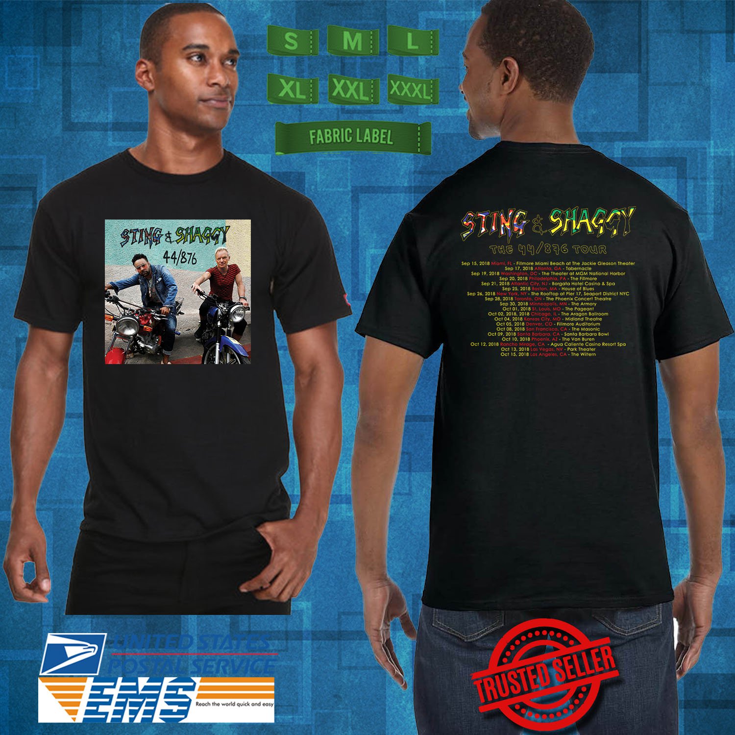 sting shaggy shirt