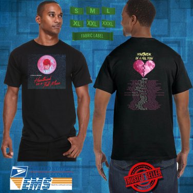 chris brown heartbreak on a full moon shirt