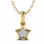 Star Pendant 1/10ct Natural Diamond Pendant with 18 inch chain H I1 best selling