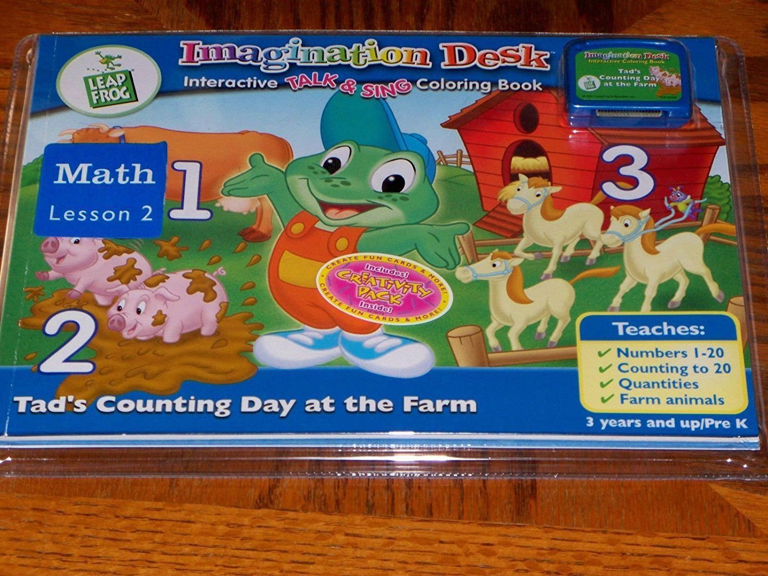 Leap Frog Imagination Desk Interactive Color and Learn Brand New Sealed Package