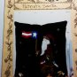 "PATRIOTIC SANTA" #108 PILLOW 13" x 15" Pattern by LIBERTY ROSE 2000