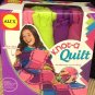 New ALEX Knot A Quilt Kit No Sew Stitch Fun Craft 42" x 54" Blanket Great 4 Kids