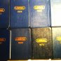VINTAGE 1957,60,64-68,72  LEEDAL COMPANY Pocket Ledger 8 Years in great shape!!