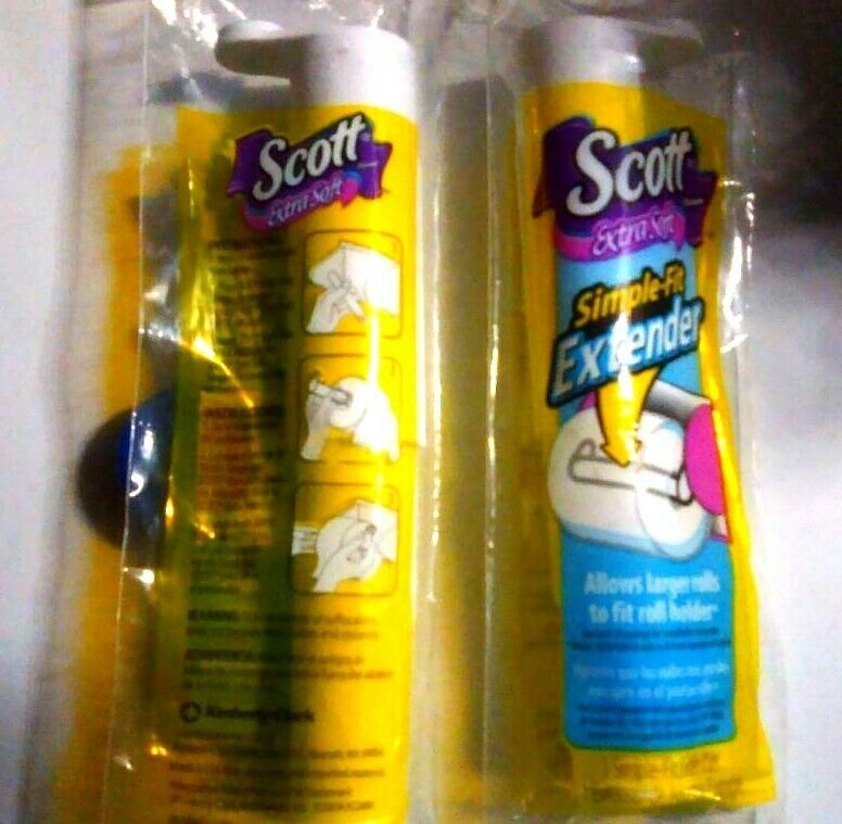 Scott Extra Soft Simple Fit Toilet Paper Roll Extender Extension